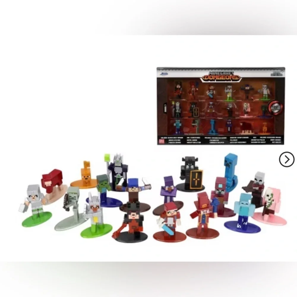 Minecraft Jada Toys Nano Metalfigs Minecraft Die-Cast Figures 1.65